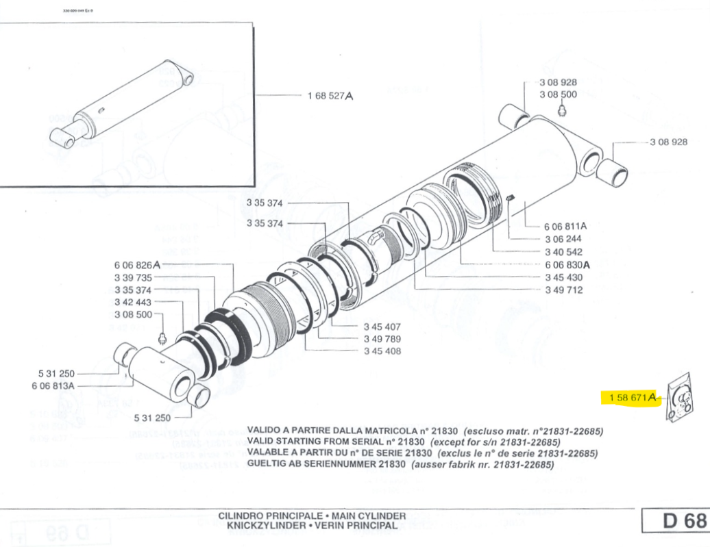 COPMA Seal Kit